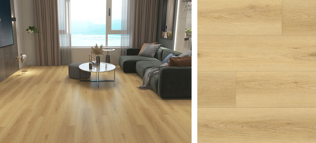 light tone with realistic embossed-in-register wood grain texture