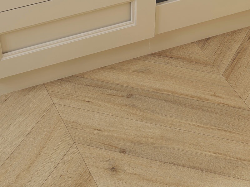 Chevron SPC Flooring