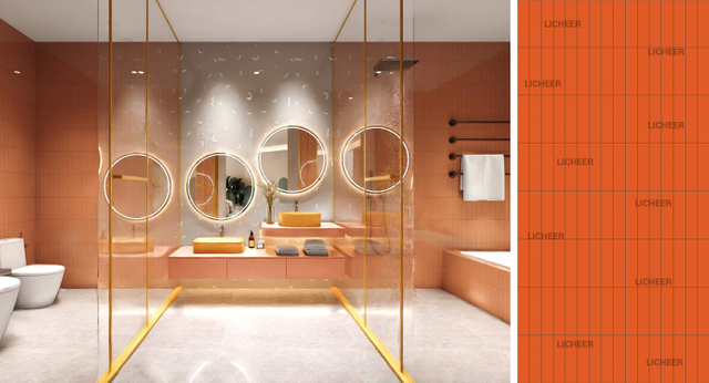 Luxury-Orange-Checkered-Tile (2)