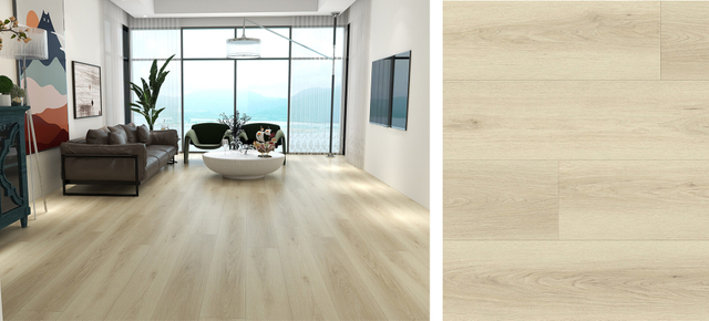 light tone with realistic embossed-in-register wood grain texture