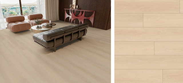 light tone with realistic embossed-in-register wood grain texture