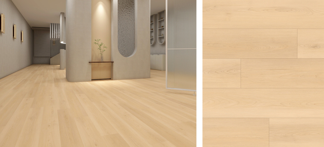 light tone with realistic embossed-in-register wood grain texture