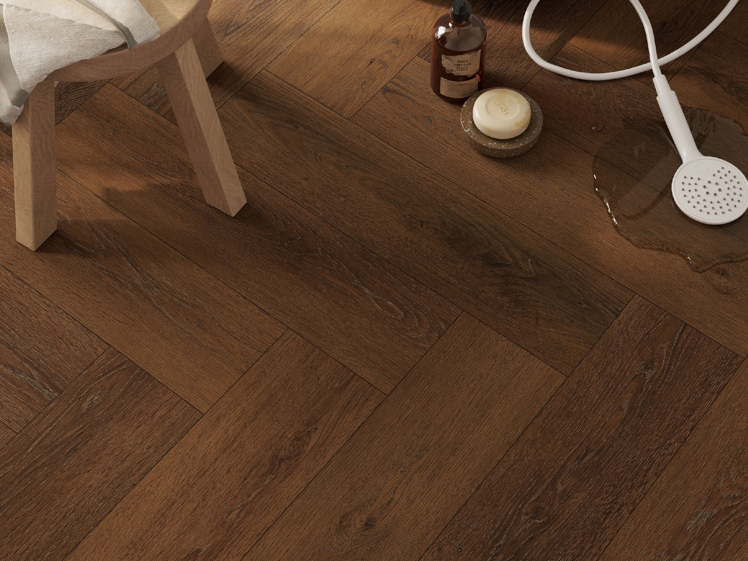 Herringbone SPC Flooring