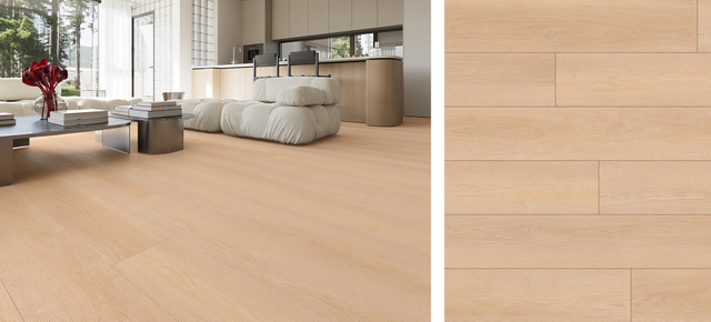 light tone with realistic embossed-in-register wood grain texture