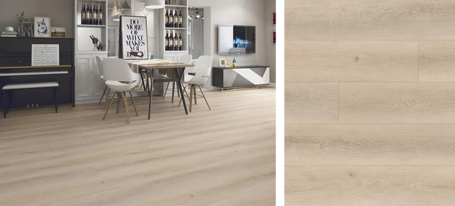 light tone with realistic embossed-in-register wood grain texture