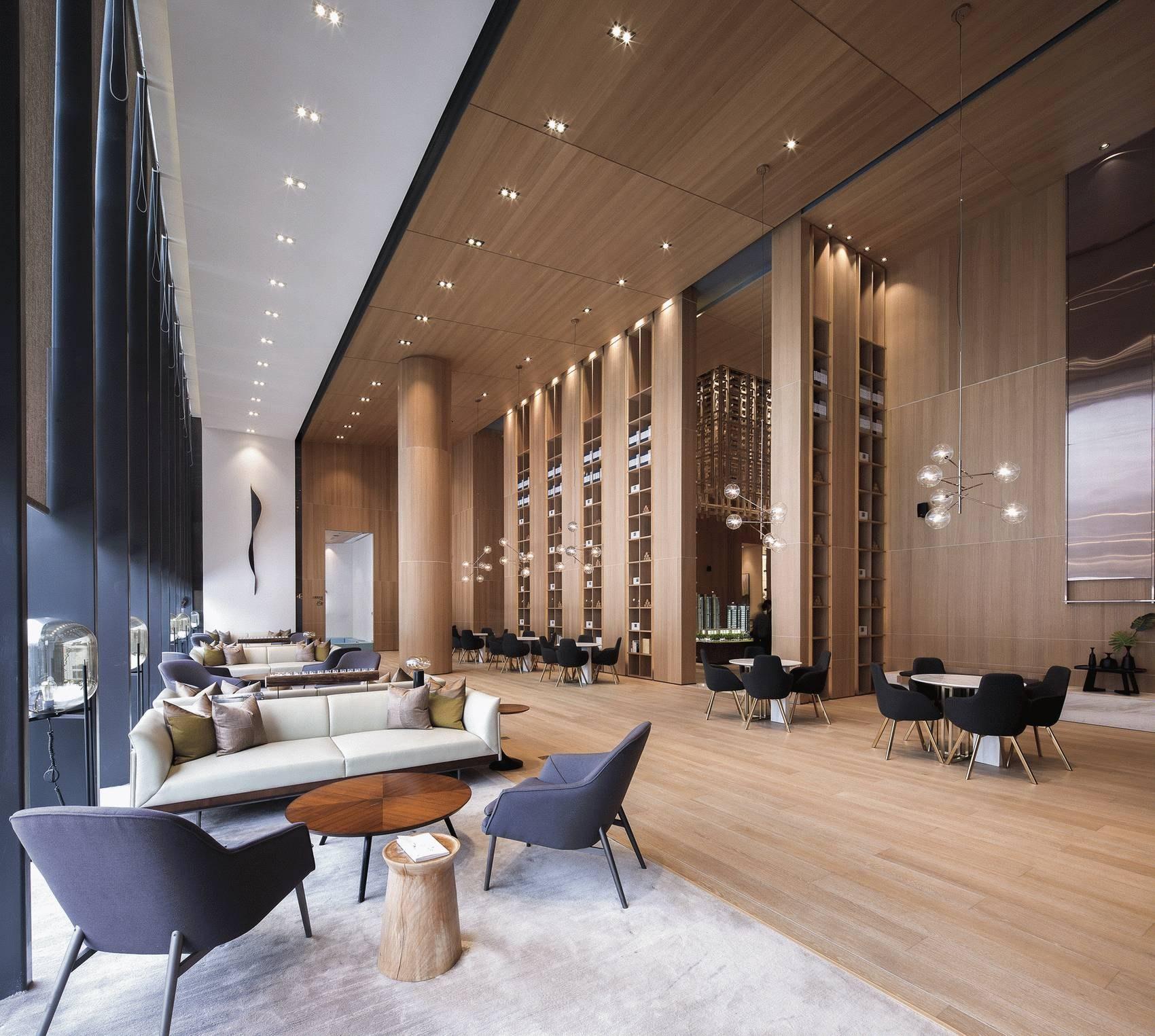 Luxury hotel lobby featuring MSPC flooring with elegant wood texture and superior durability for hospitality environments 3.jpg