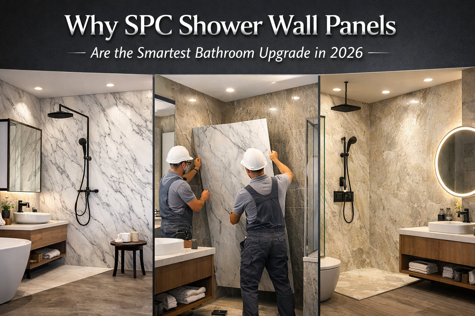 Why SPC Shower Wall Panels Are the Future of Modern Bathrooms in 2026
